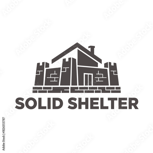 Solid Shelter Home Security Castle Logo