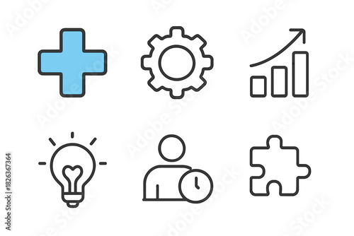 Essential business management concepts including settings, financial growth, problem solving, and time planning