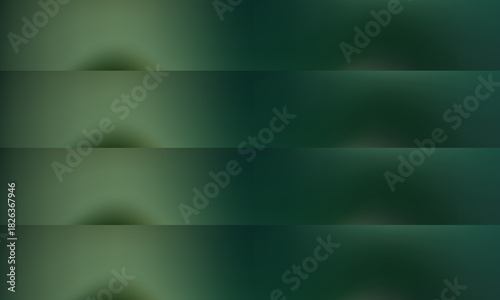 Abstract gradient of deep emerald green and muted olive tones with subtle horizontal paneling creating a modern sophisticated background texture