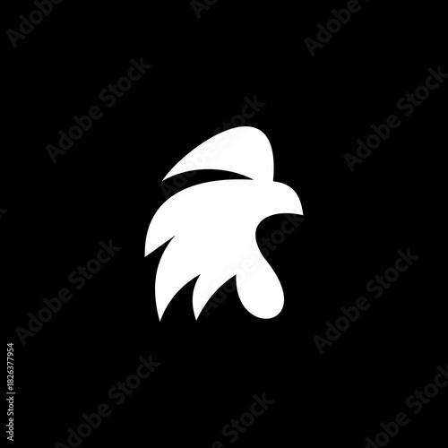 vector illustration of an eagle