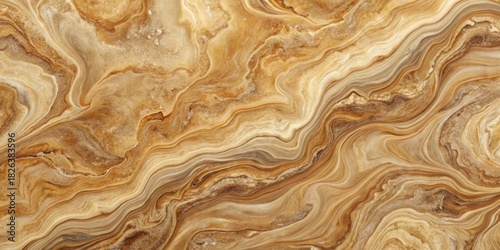 Abstract Swirling Hues of Brown and Beige, a Textured Background Image Ideal for Design Projects Featuring Organic Shapes and Subtle Color Variations