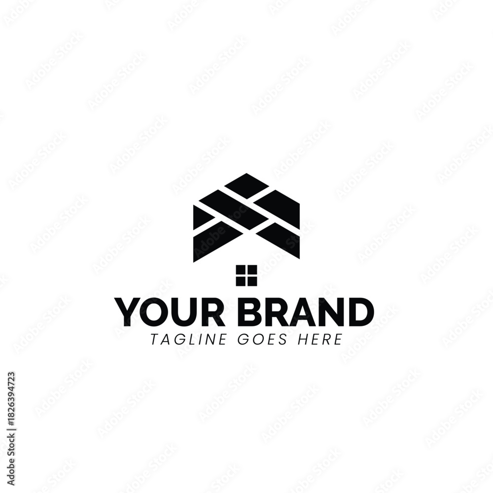 Fototapeta premium Real Estate icon logo