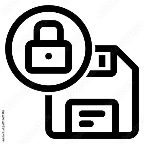 locked file icon