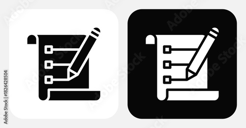 Customer Segmentation Dual Monochrome Icon Set