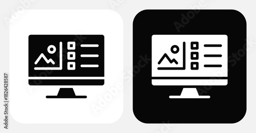 Follow-Up Task Dual Monochrome Icon Set