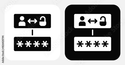 Campaign Tracking Dual Monochrome Icon Set