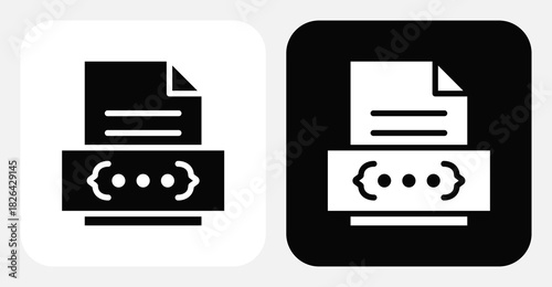 Upselling Strategy Dual Monochrome Icon Set