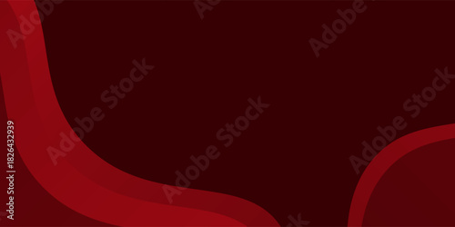 Red abstract background with dynamic shapes composition simple