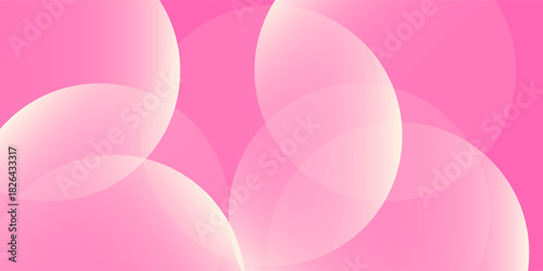 Pink Polka Dot Horizontal Background. Playful Minimal Dotted 1920x1080 social media template backdrop with hand drawn spotted texture. Vector illustration