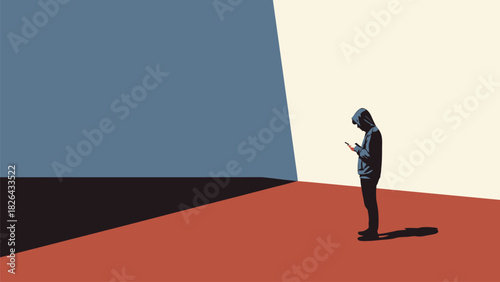 A collection of simplistic black and white line icons depicting various symbols and abstract designs