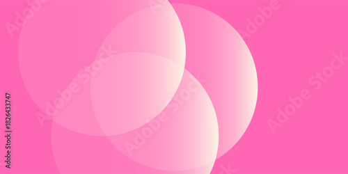 Pink Polka Dot Horizontal Background. Playful Minimal Dotted 1920x1080 social media template backdrop with hand drawn spotted texture. Vector illustration