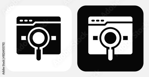 Activity Log Dual Monochrome Icon Set