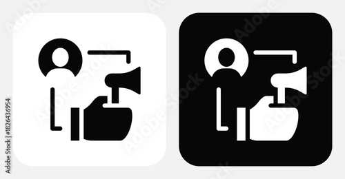 CRM API Dual Monochrome Icon Set