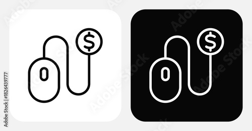Follow-Up Task Dual Monochrome Icon Set