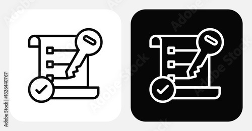 Social Media CRM Dual Monochrome Icon Set