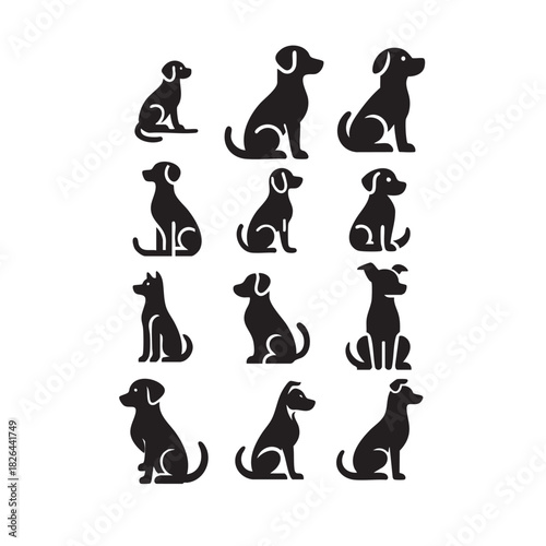 Dog – Sitting Pose