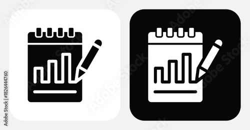 Sketching Dual Monochrome Icon Set