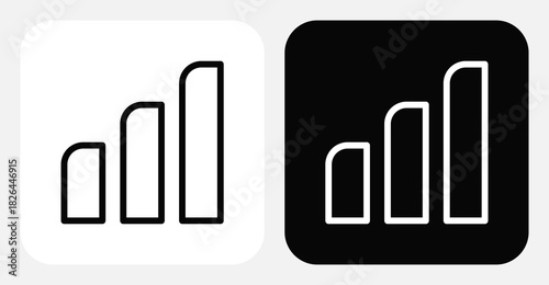 Ranking Dual Monochrome Icon Set