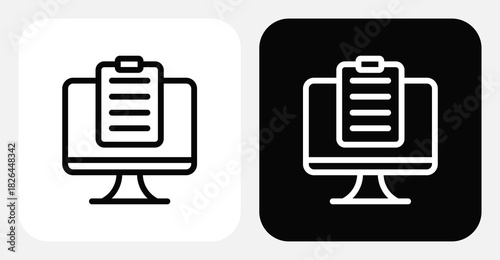 Usability Dual Monochrome Icon Set
