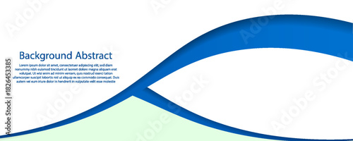 Abstract graphic featuring a blue background with curved lines and geometric patterns creates a modern, vibrant and dynamic visual impression that is perfect for a background.