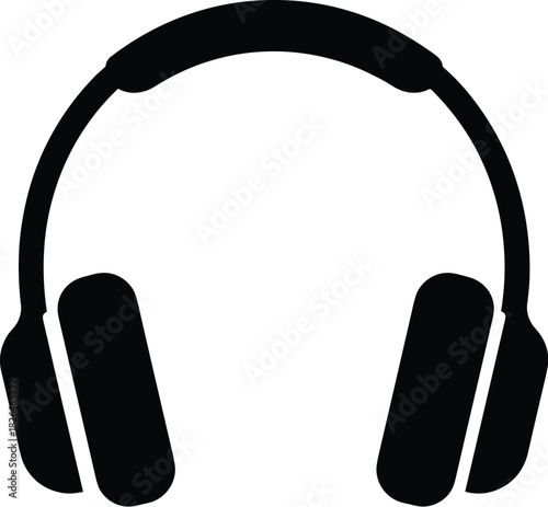 Over-Ear Headphones Vector IconOver-Ear Headphones Vector Icon