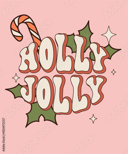 Holly Jolly Illustration at Groove Style
