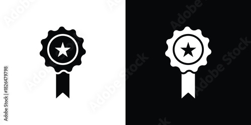 Accreditation icon, logo, app, template. EPS10