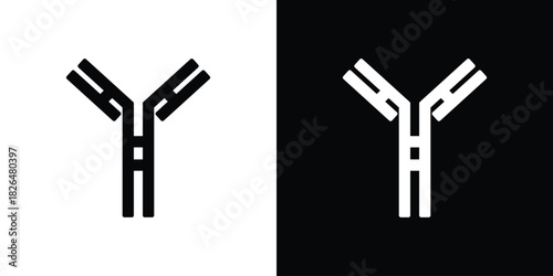 Antibody icon, logo, app, template. EPS10