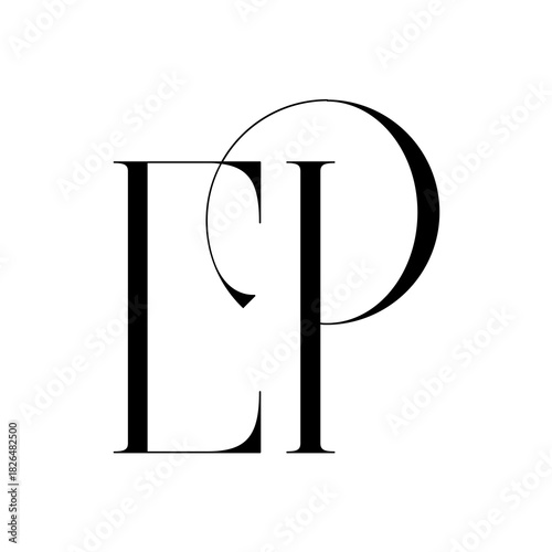 Modern Decorative Monogram