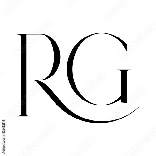 Modern Decorative Monogram