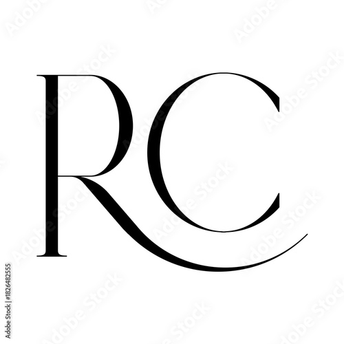Modern Decorative Monogram