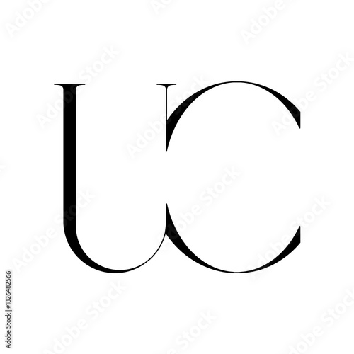 Modern Decorative Monogram