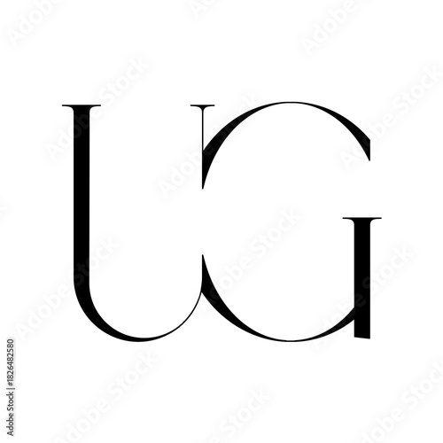 Modern Decorative Monogram