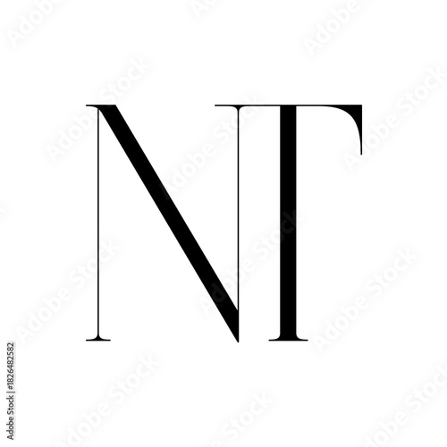 Modern Decorative Monogram