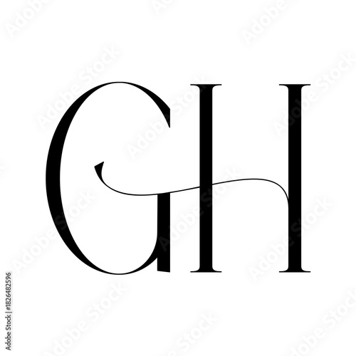 Modern Decorative Monogram