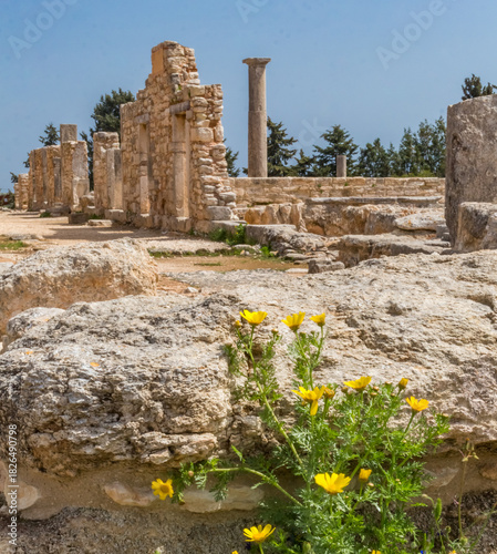 Apollo Hylates Sanctuary Monument in Summer