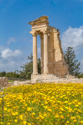 Apollo Hylates Sanctuary Monument in Summer