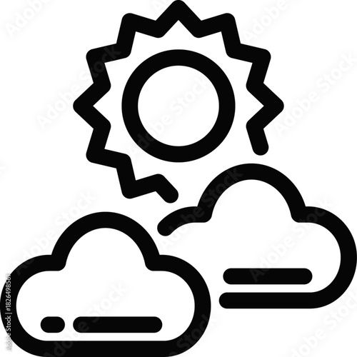 Sunny Spring Weather Scene