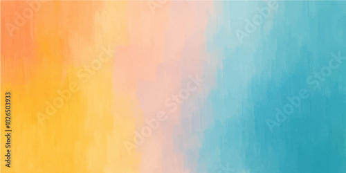 Colorful grunge watercolor texture paper design backdrop illustration with bright vintage blue and pink light