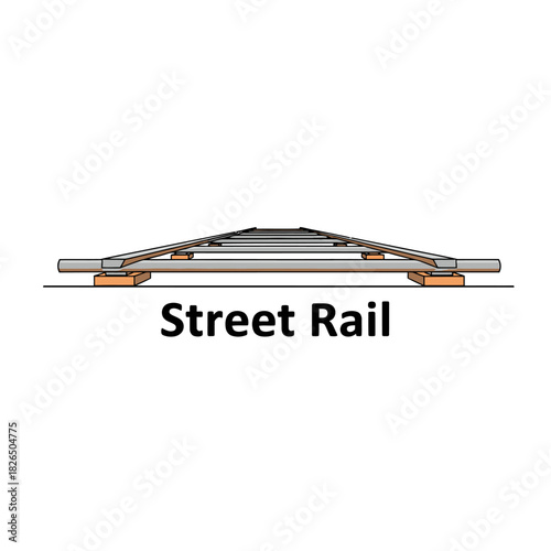 Street Rail A Simple Illustration of Transportation and Infrastructure Concepts