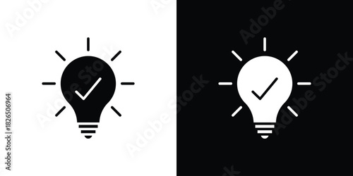 Idea icon, logo, app, template. EPS10