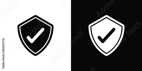 Insured icon, logo, app, template. EPS10