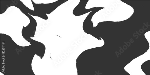 Silhouette vector design of a woman's face and hair profile illustration art style icon