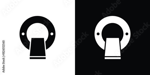 MRI icon, logo, app, template. EPS10