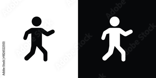 Running icon, logo, app, template. EPS10