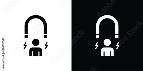 User engagement icon, logo, app, template. EPS10