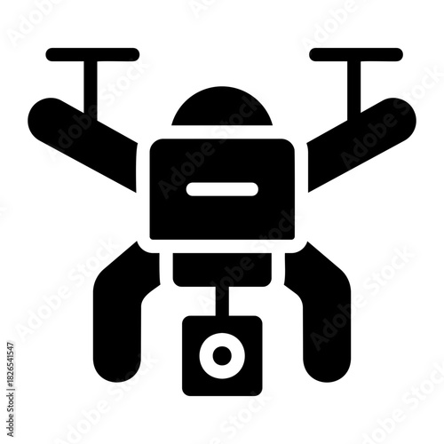 Drone Solid icon