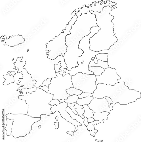 map of europe
