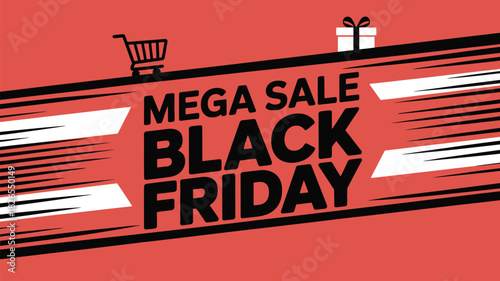 Don't miss out! Black Friday mega sale with gifts is here for amazing shopping deals and big savings, get ready to shop till you drop this season