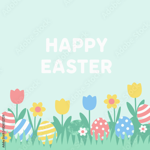 An illustration of an orange tractor and a green combine harvester working in a field.